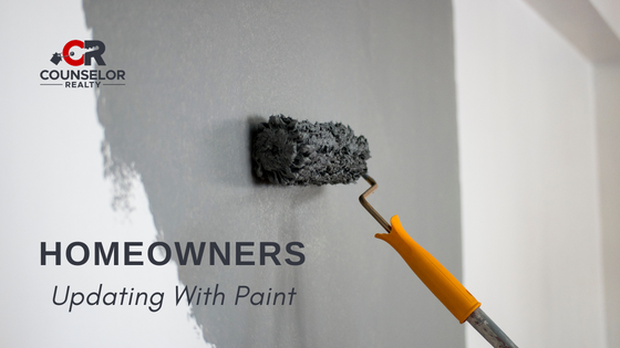 Easy Painting Projects - Home Improvement - Counselor Realty